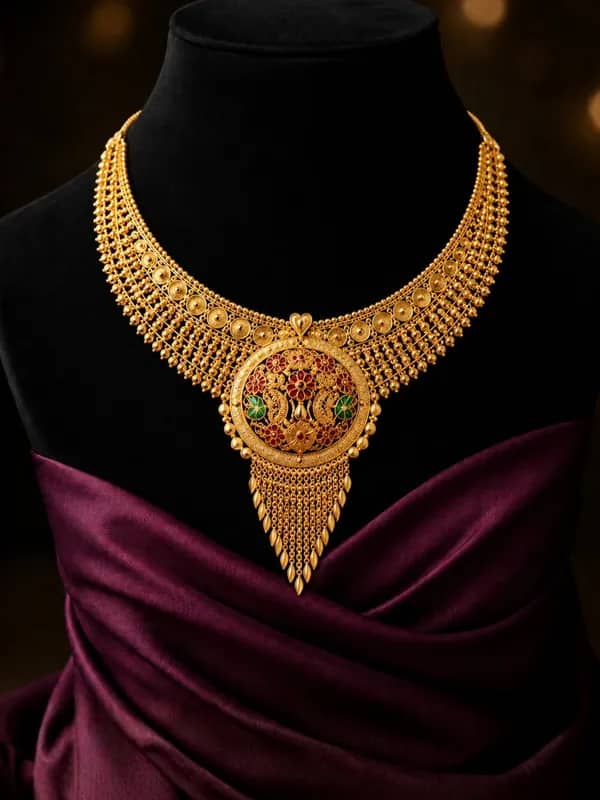 Filigree necklace